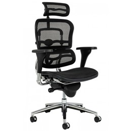 Fotel Biurowy ERGO Czarny