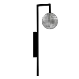 Kinkiet TORES K-5773 Grafitowy/Czarny