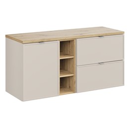 Zestaw Meblowy 120cm Dąb Wotan/Kaszmirowy Mat