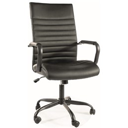 Fotel Obrotowy Q306 Czarny