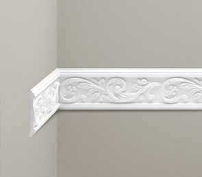 Listwa Naścienna Zdobiona LNZ-02 240 cm Biały