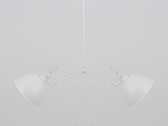 Lampa Wisząca Coben Two Head 26x100x100 Biały