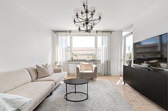 Stolik KAJA HOME KS-38 fi60 Czarny