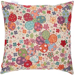 Poduszka Wielokolorowe Kwiaty 45x45