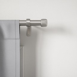 Karnisz CLEO 91-168cm Srebrny