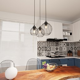 Lampa Wisząca NANDO 3 PREMIUM Czarny