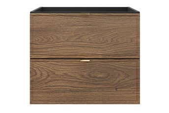 Szafka pod Umywalkę TALIA Czarny Mat/Dąb Casella