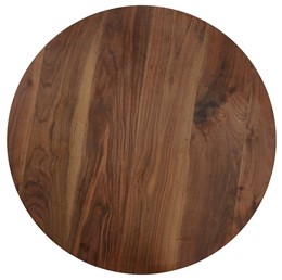 Ława LIRA fi80 Orzechowy/Czarny