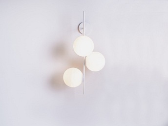 Lampa Ścienna Bobler 1 Connect 40x75 Biały