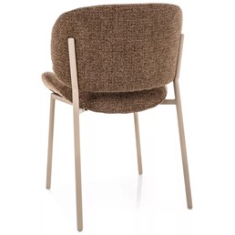 Krzesło KISO Noelle Cappuccino/Kaszmir