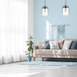 Lampa Wisząca INVERNO 1C Czarny