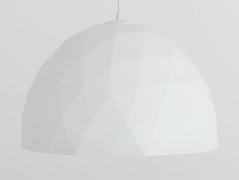 Lampa wisząca LEONARD L – miedziano-biały