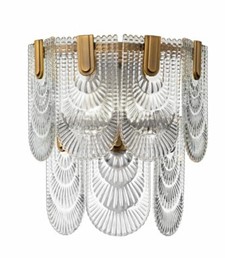 Lampa Ścienna SEM Złoty