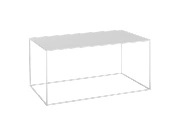 Stół Kawowy Tensio Metal 100x60 Biały