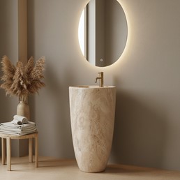 Umywalka Wolnostojąca ANYA SAVANA Beżowy