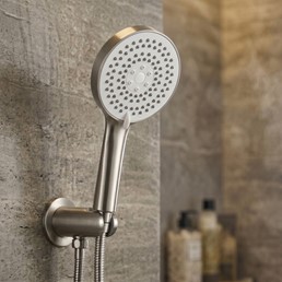 Słuchawka Prysznicowa JS-019 Nikiel Szczotkowany