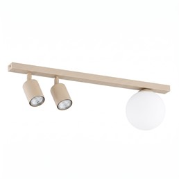 Lampa Sufitowa BASTER 3 Beżowy/Opal
