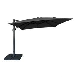 Parasol Ogrodowy BAZA 295cm Czarny