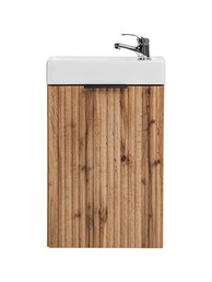 Zestaw ADO VEDEA 40cm (Szafka + Umywalka) Dąb