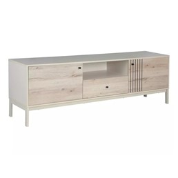 Szafka RTV FROST RTV1 Biały/Dąb Alpejski