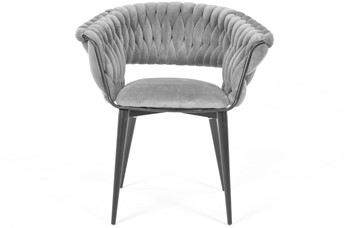 Krzesło IRIS LUX Szary/Czarny