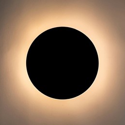 Lampa Ścienna SHADOW SUN Czarny