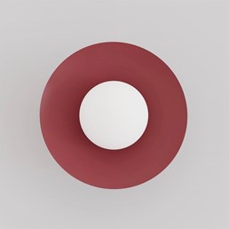 Kinkiet MONO K1S Burgundowy/Opal