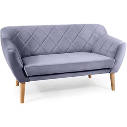 Sofa KARO 2 Velvet Buk/Szary Bluvel 14
