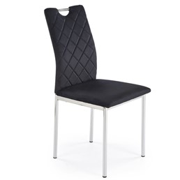 Krzesło K578 Czarny/Srebrny