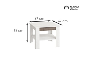 Ława BLANCO 13 Sosna Śnieżna