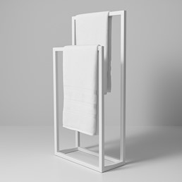 Wieszak Łazienkowy KAJA HOME KS-62 TOWEL II Biały