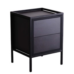 Regał SKAP BLACK 1R1 DRAWER x2 Czarny