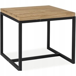 Ława LORAS C Lity Dąb/Czarny