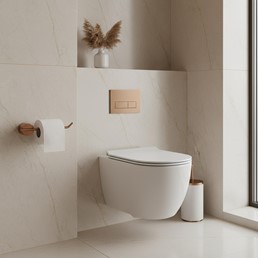 Uchwyt na Papier Toaletowy TOMI 5809 Miedź Szczotkowana