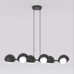 Lampa Wisząca BOOM 6 Czarny