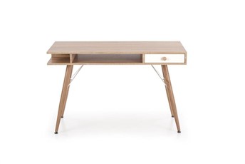 Biurko B34 BIS Dąb Sonoma/Biały