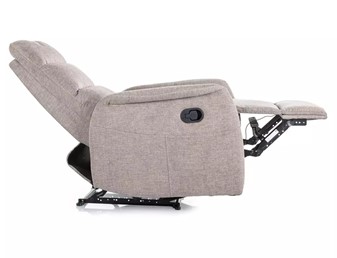 Fotel Rozkładany SOLON M Brego Beżowy/Czarny