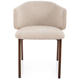 Krzesło OSAKA D Jasny Beż/Orzech