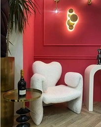 Lampa Ścienna COLLIN Złoty