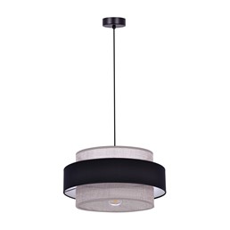 Lampa Wisząca ETELA K-5171 Czarny/Szary
