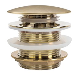 Korek Do Wanny Uniwersalny Złoty Szczotkowany