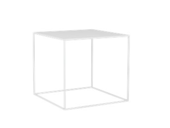 Stolik Kawowy TENSIO METAL 50 Biały