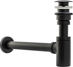 Syfon Klik-Klak Uniwersalny Czarny Przecierany