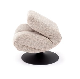 Fotel Wypoczynkowy MANGO Ciemny Beżowy