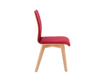 Krzesło Roen 49x45x90 Soczysta Żurawina/Naturalny