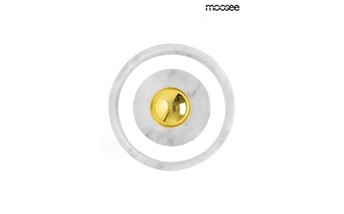 Lampa Ścienna ARCO Biały/Złoty