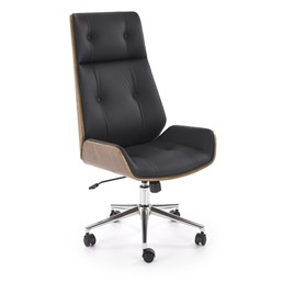 Fotel Gabinetowy WEBSTER Orzechowy/Czarny