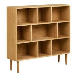 Regał OSHAWA 112cm Dąb Naturalny