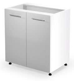 VENTO D-80/82 szafka dolna front: biały