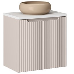 Zestaw Meblowy WIKI 60cm Biały Mat/Kaszmirowy Mat